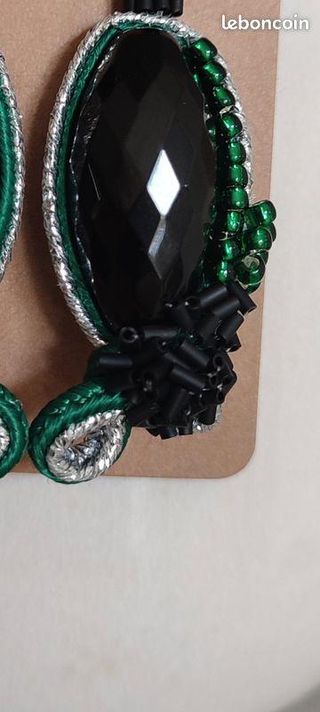 Boucles d'oreilles en soutache (image 2)