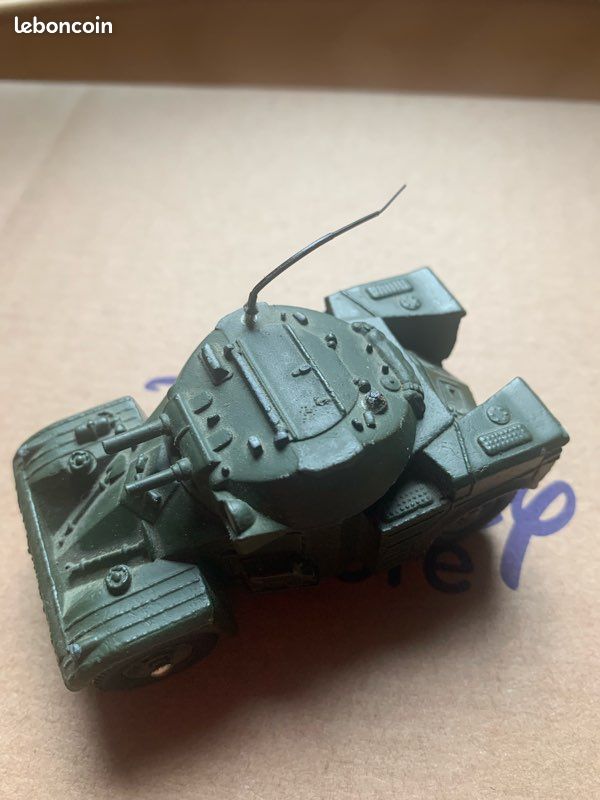 Dinky Toys 814 AML Panhard - Voiture Militaire En Boîte D'origine