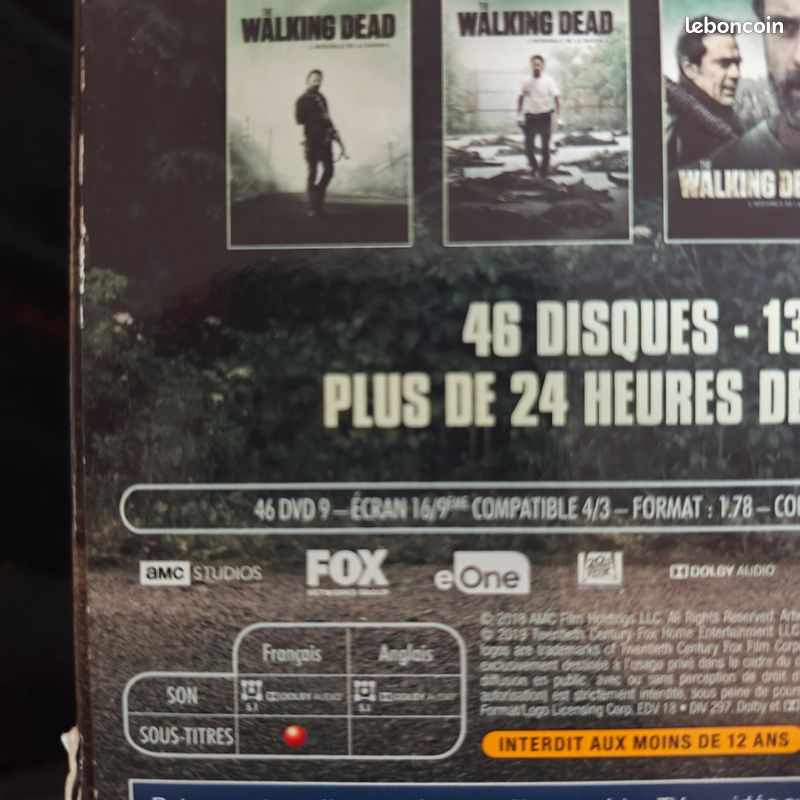 Intégrale DVD the walking dead saison 1 a 9 (image 4)