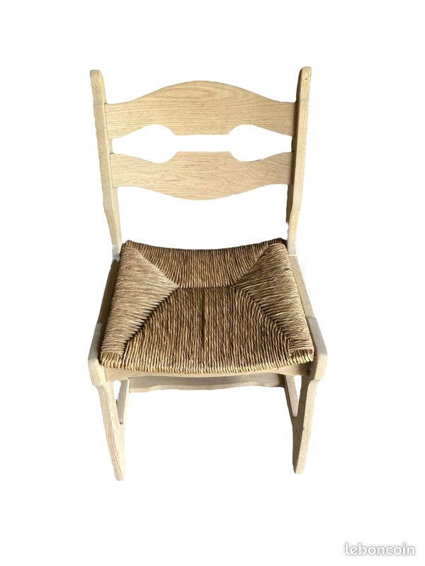 Chaises vintage Guillerme et Chambron (image 4)
