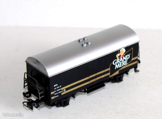 2x Märklin H0 Wagon à parois coulissantes Hbbillns SBB (Gebraucht) in
