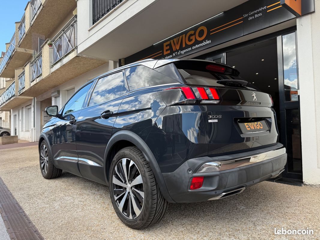 PEUGEOT 3008 2.0 BLUEHDI 180CH GT CAMERA 360 SYSTEME SON FOCAl (image 3)