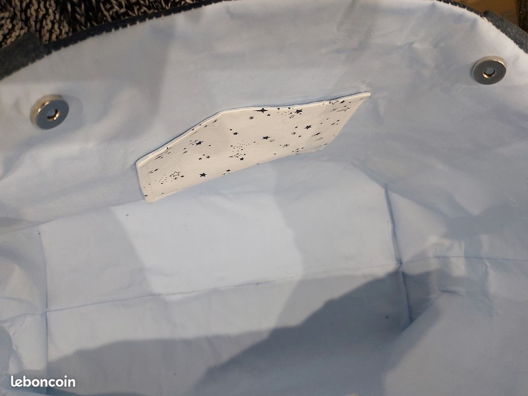 Sac neuf fait main en jean (image 5)