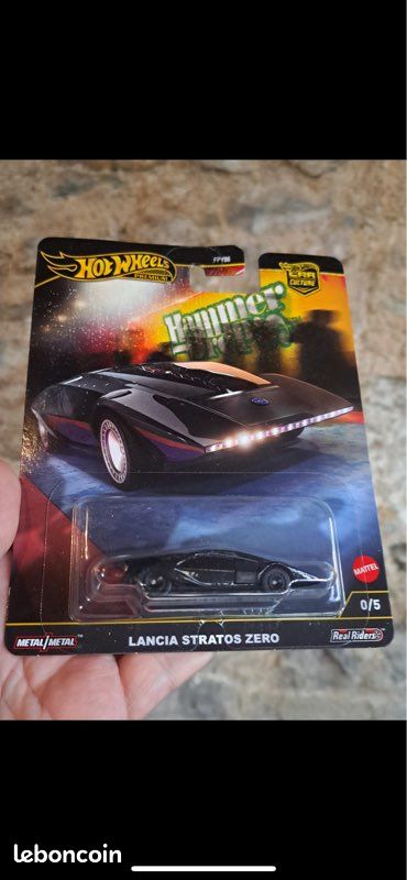 Hot Wheels Lancia Stratos Zero 0/5 Prenium Chase (image 1)