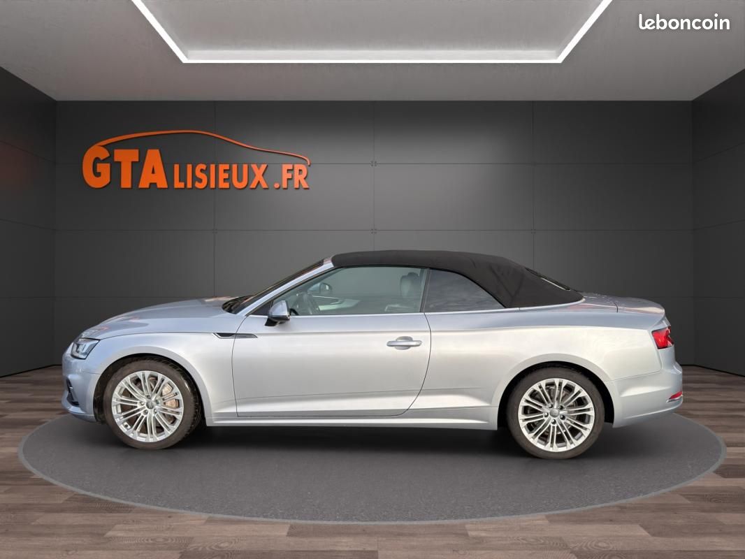 Audi A5 Cabriolet V6 3.0 TDI 218 S tronic 7 Quattro Design Luxe FRANCAISE (image 2)