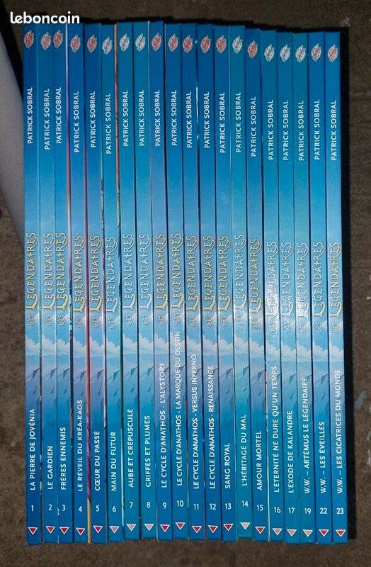 Bd les légendaires plusieurs tomes disponibles (image 1)