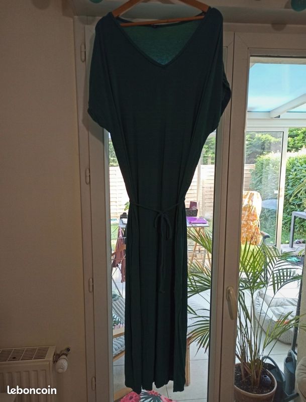 020 - Robe longue - Verte (image 1)