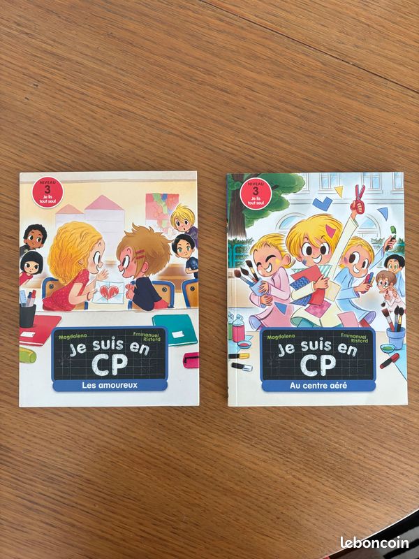 Lot de 2 livres JE SUIS EN CP (image 1)