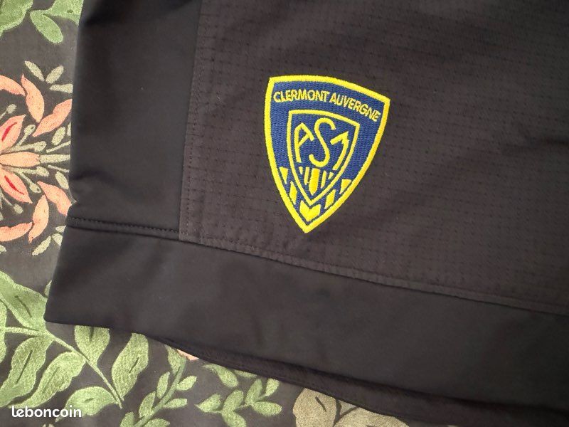 MAILLOT DE RUGBY D'Entrainement De L'ASM Clermont Auvergne Saison 2018/2019 T L EUR 55,00 - FR