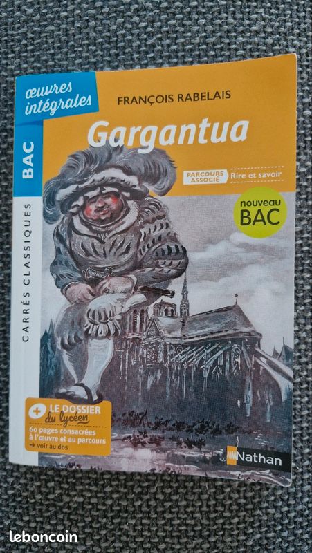Livre Gargantua (image 1)