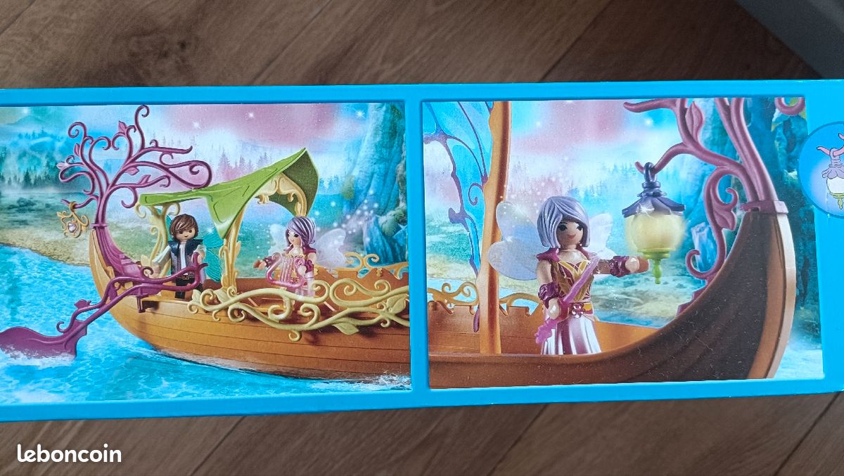 Playmobil Fairies Bateau des fées enchanté Jeux Jouets