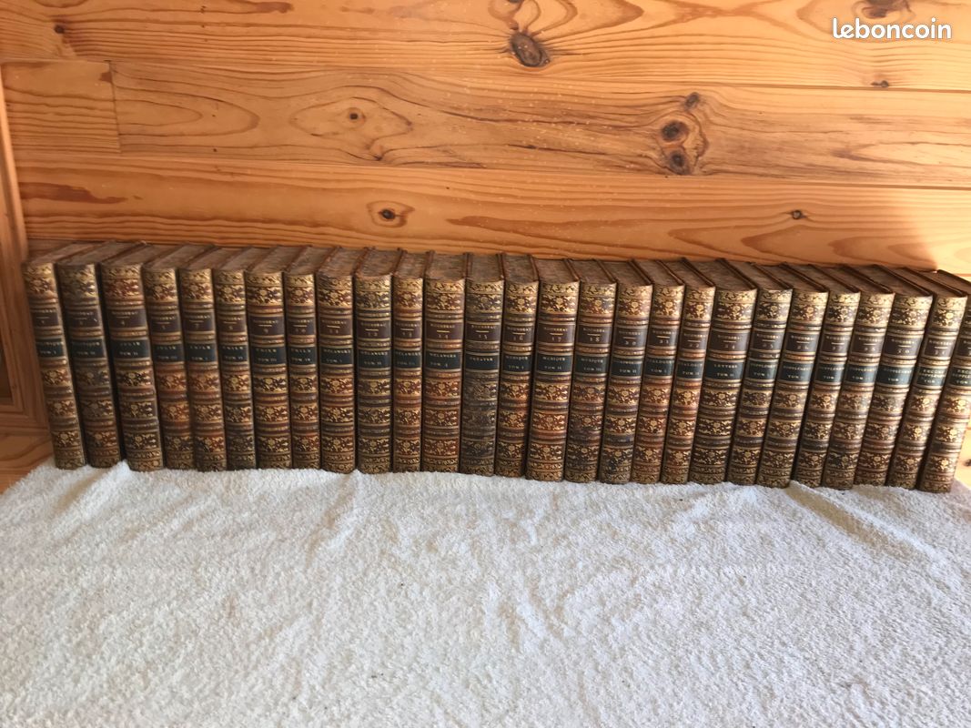 Livres ancien Rousseau collection complète des oeuvres (image 4)