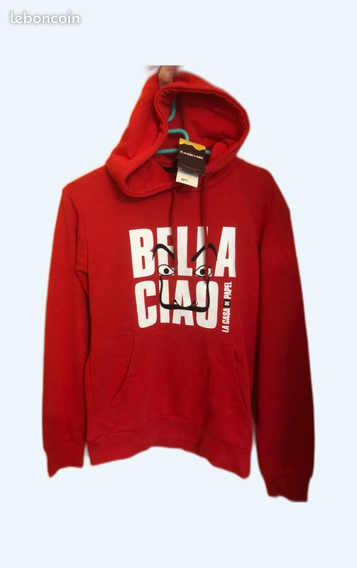 Hoodie Sudadera Bella Ciao Sweatshirt Sudadera Bella Ciao Pull And
