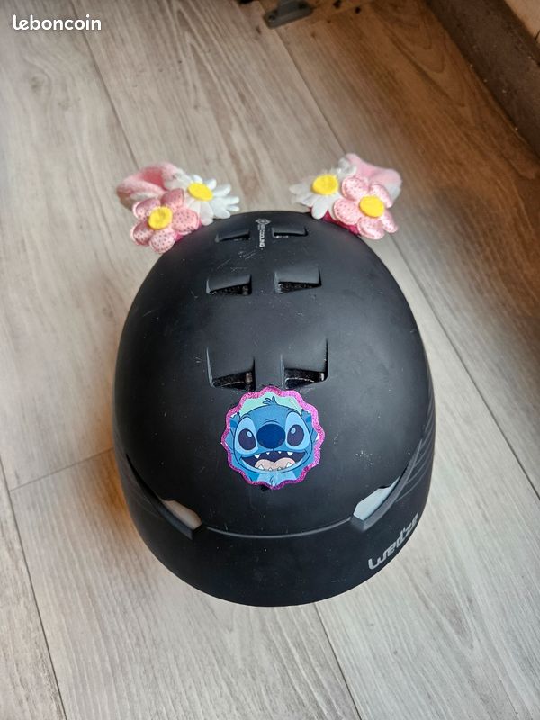 Casque de ski enfant WEDZE noir (image 1)