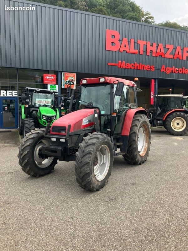 Case IH CS 86 avec bati de chargeur Quick - Tracteurs