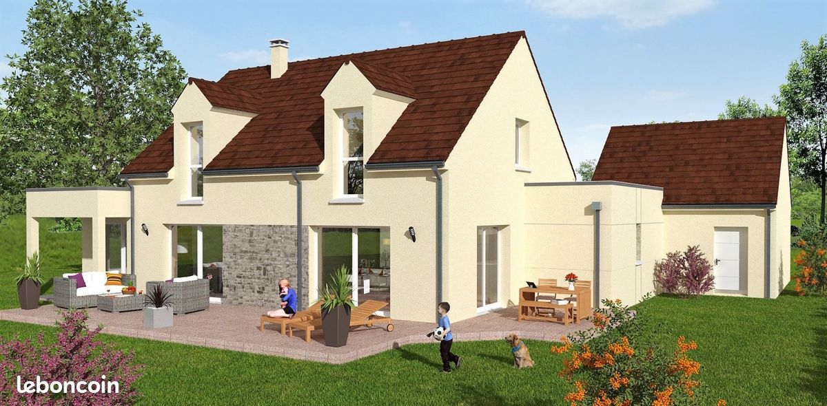 Maison 6 pièces 149 m² · à La Brosse-Montceaux · 149 m² · 366 057 €