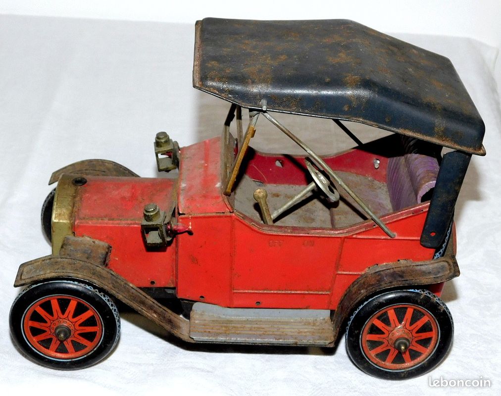 Ancien jouet mécanique automate tôle Made in Japan Années 60 YONE