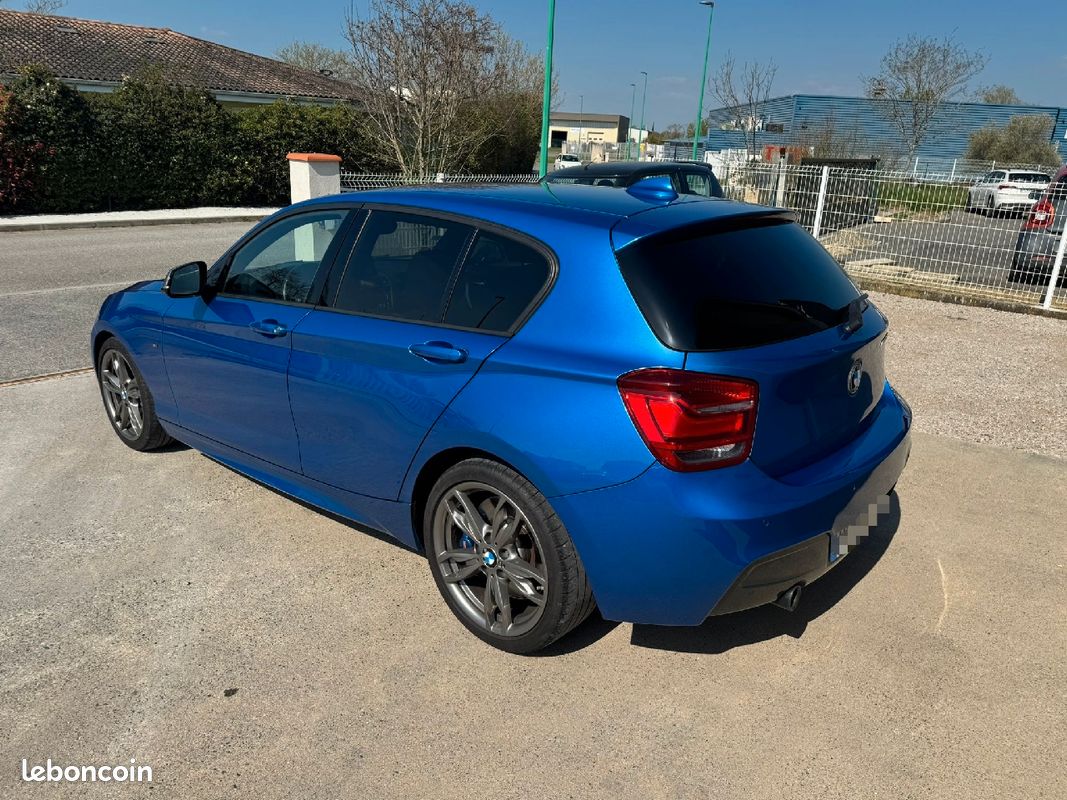 Bmw M135i bleu Estoril 3.0l 320cv propulsion (image 2)