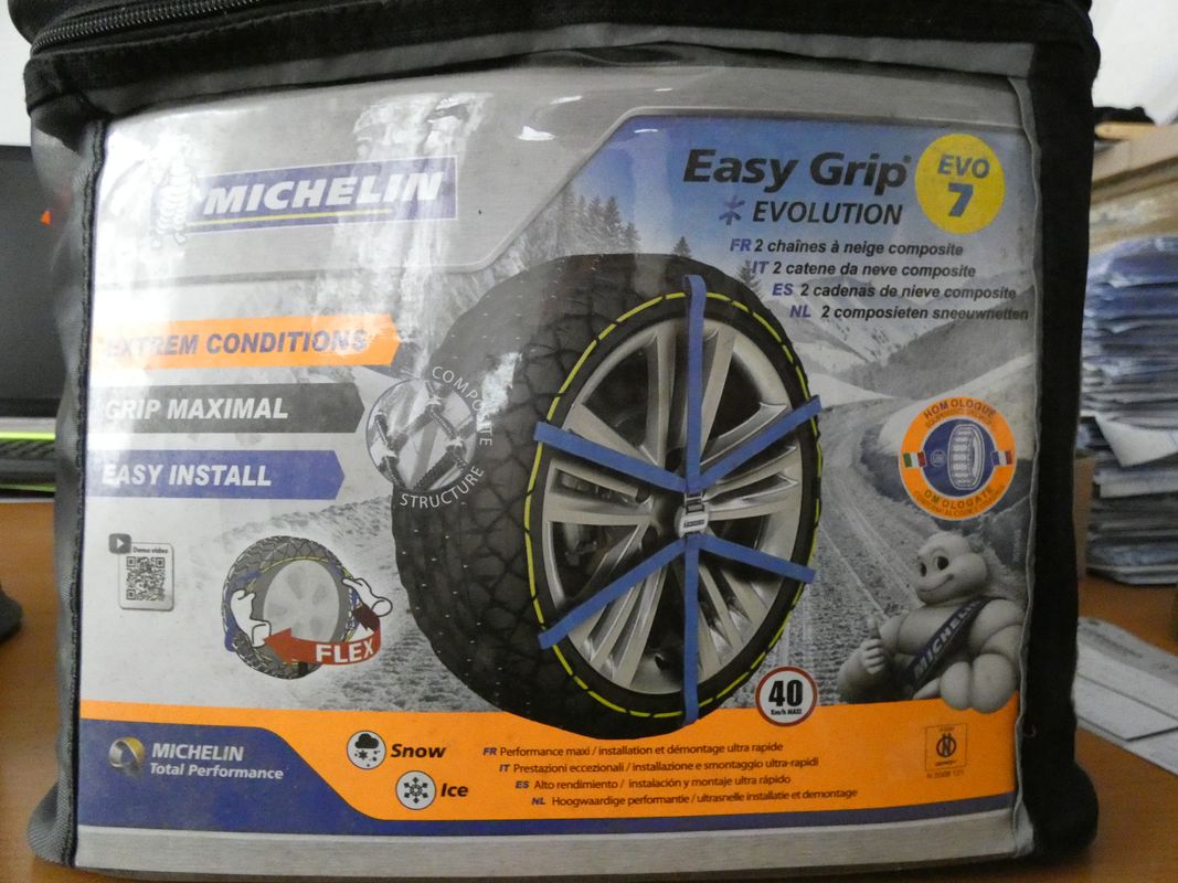 Chaîne neige Michelin easy Grip 205/50/17 225/45/17 235/45/17 - Équipement  auto