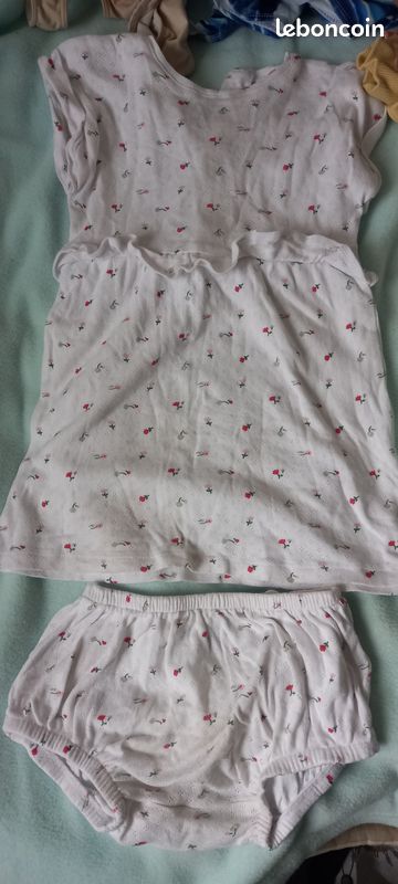 Lot bb vêtements body 2 ans fille:0,75cpiece (image 1)