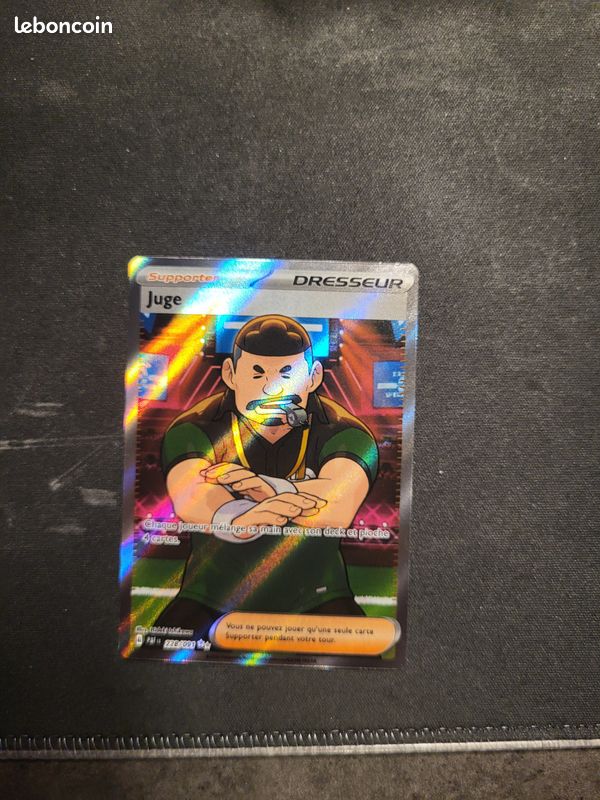 Carte Pokémon Juge Full Art 228/091 Destinées de Paldea FR Neuf (image 1)