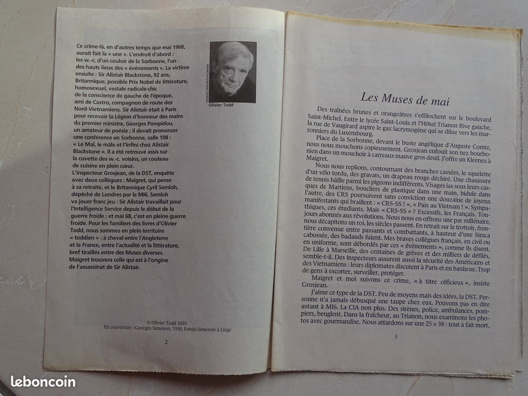 Lot de nouvelles '' série noire - Le Monde'' (image 3)