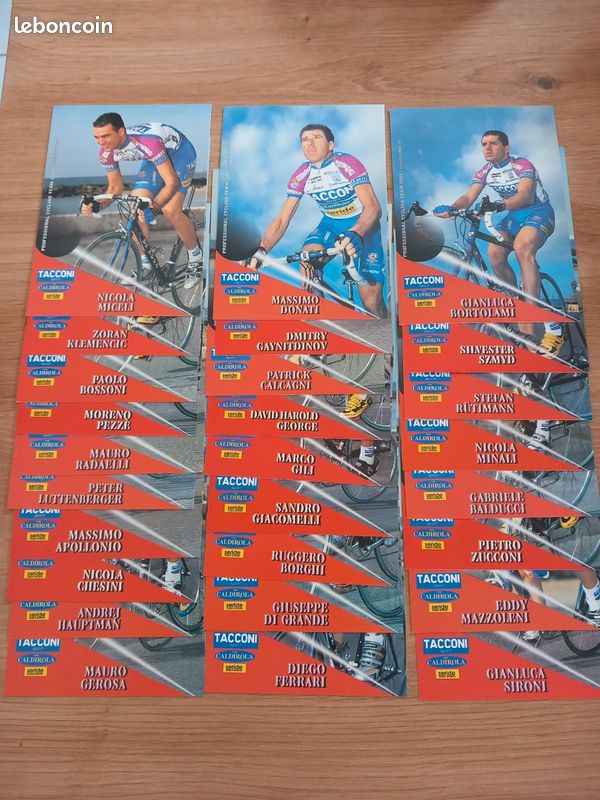 Cartes cyclisme TACCONI (image 1)