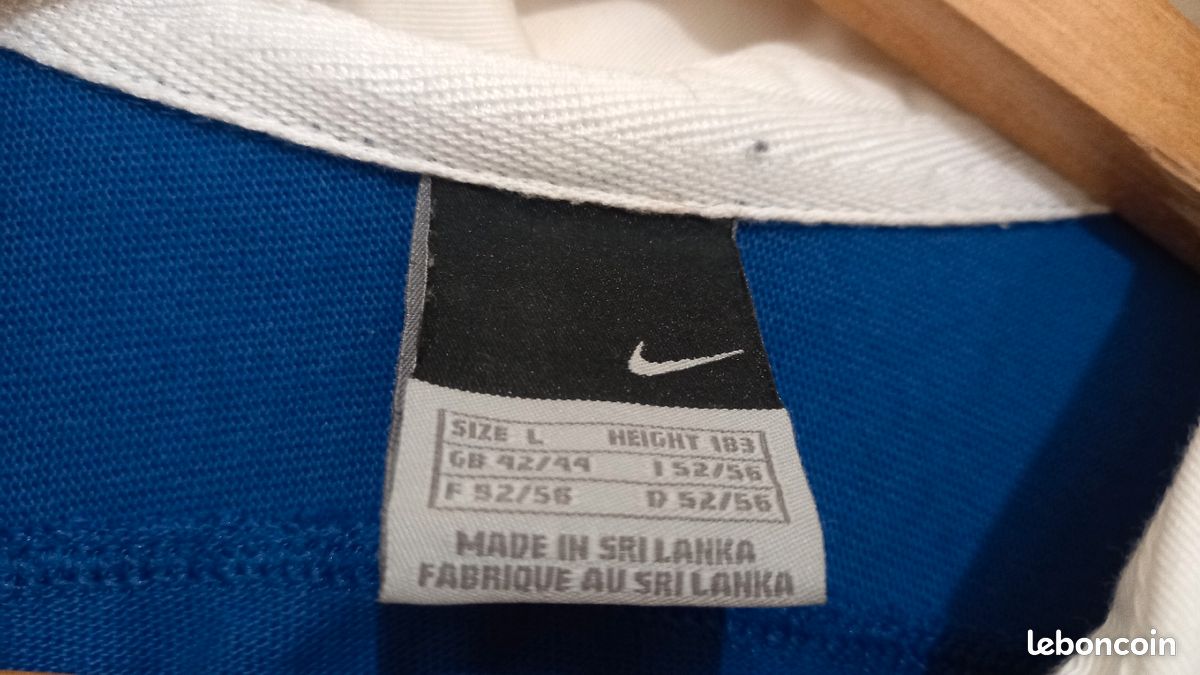 LE XV DU LOCH rugby jersey worn n°8 made in France L