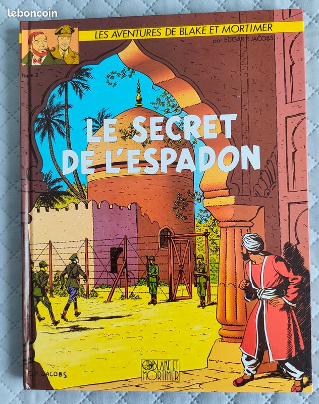 Collection de 7 BD Blake & Mortimer Par Edgar Jacobs (image 2)