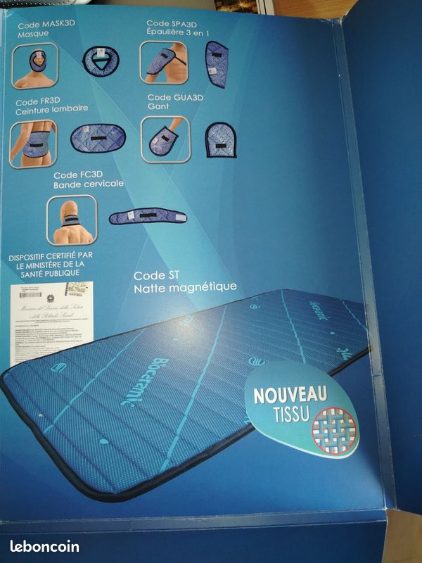 Matelas magnétique medical pour les douleurs dorsal aussi bien cou epaule pied et visage (image 12)