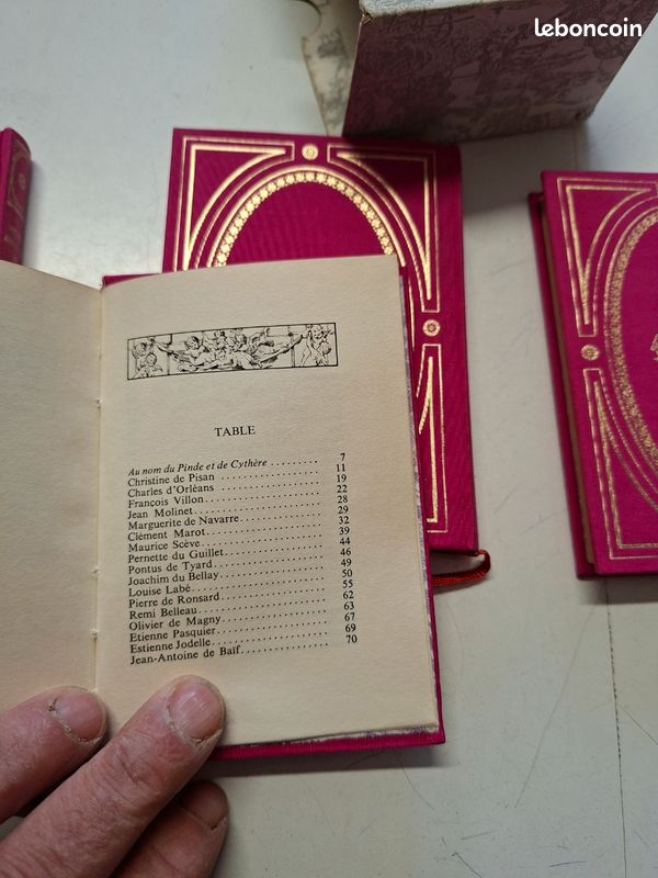 2342B: Lot 4 volumes Poèmes Amoureux et Galants - Éditions François Beauval (image 11)