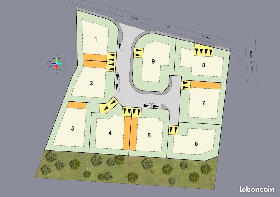 Terrain 500 m² · à Pourrières · 214 900 €