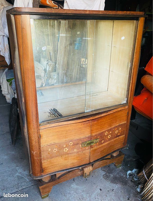 Ancienne Vitrine Art Deco (image 1)