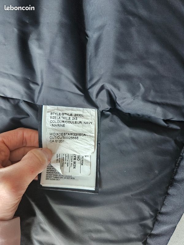 Parka femme bleu marine Canada Goose (image 6)