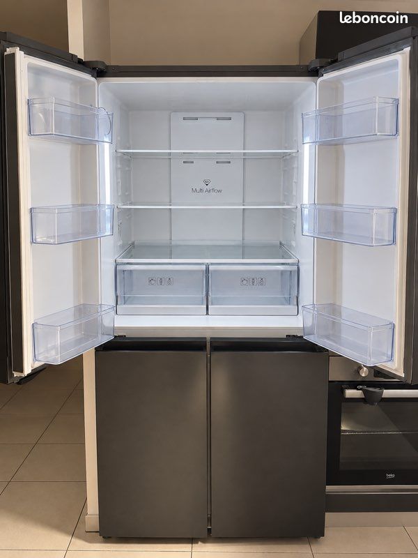 Réfrigérateur américain TCL combiné + congélateur - Électroménager