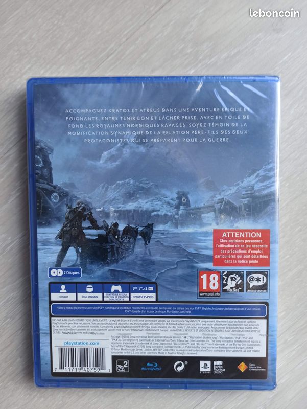 God of war steelbook d'occasion - Jeux vidéo