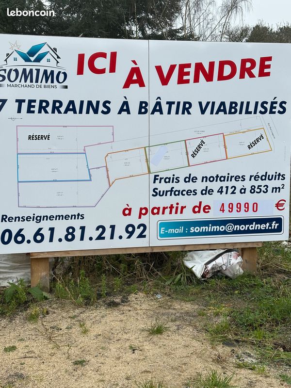 Terrain a batir · à Fenain · 39 900 €
