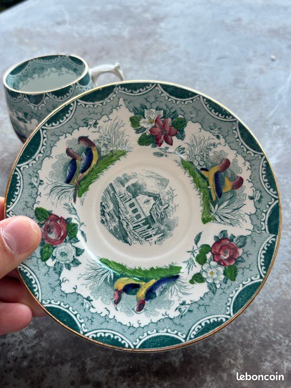 Vaste avec tasse sarguemine (image 4)