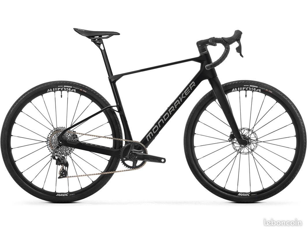 Vélo gravel carbone Mondraker Arid Carbon R superblack 13v Rival XPLR AXS 2026 Couleur - Noir, Tail (image 1)