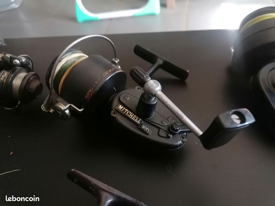 Moulinet Vintage Mitchell Black Fish B30, Eau Douce, Fabrication Française