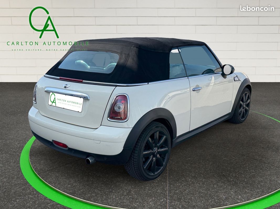 MINI CABRIOLET R57 98 ch One Pack Salt DECAPOTABLE-CABRIOLET-REGULATEUR-LIMITEUR-BLUETOOTH (image 4)