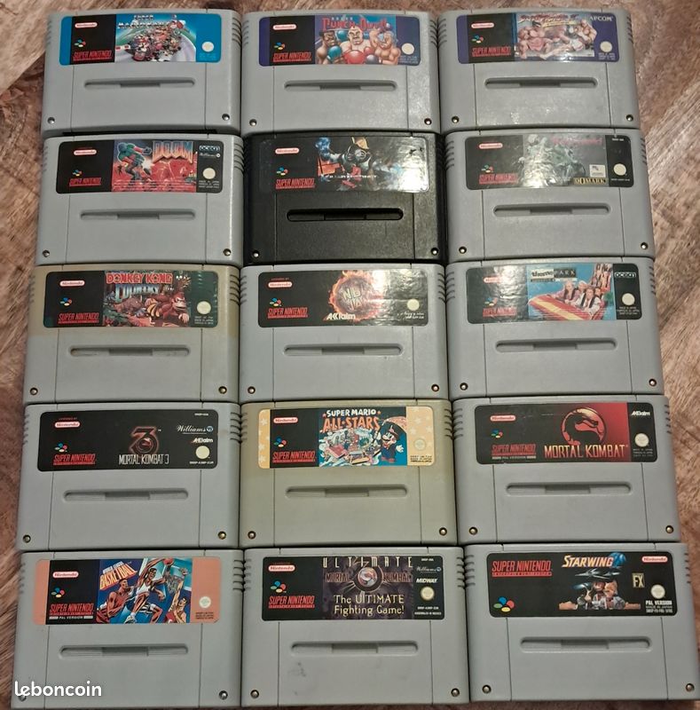 Jeux Super Nintendo (image 1)