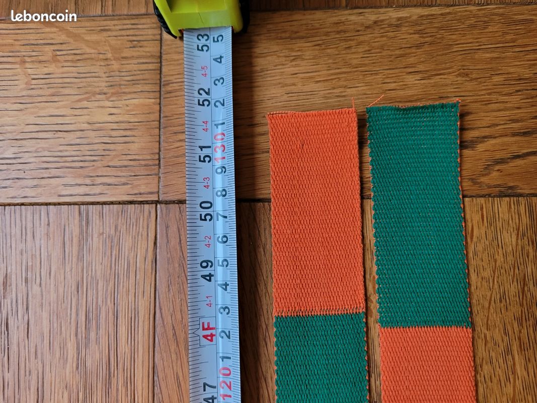 Ceinture de judo orange vert - Sport & Plein air Ceinture de judo orange vert - Sport & Plein air