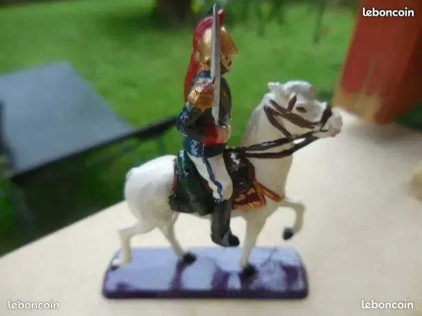 Figurine Mokarex Dragon Trompette 1809 Cavalier Seul - Bon état Occasion