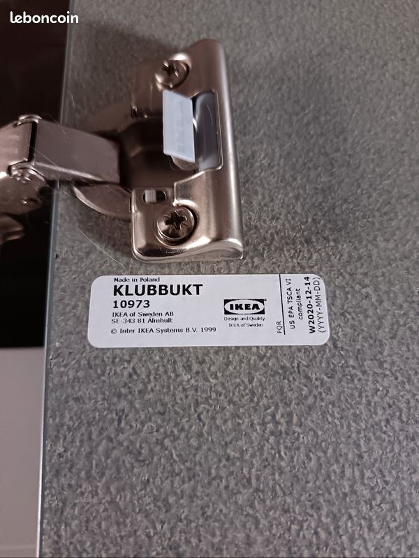 Façade de porte Klubbukt pour meuble Platsa Ikea (image 3)