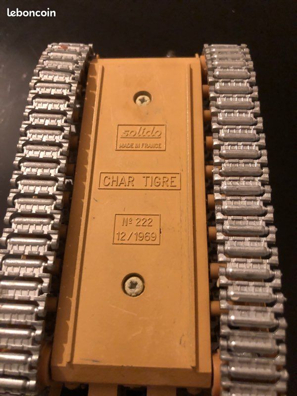 SOLIDO 1/50 CHAR Allemand TIGRE n°222-12/1969 EUR 27,00 - FR
