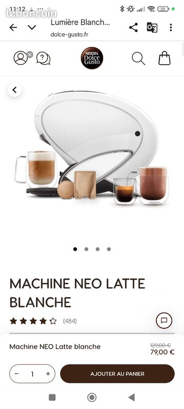 Dolce gusto café late neo (image 2)