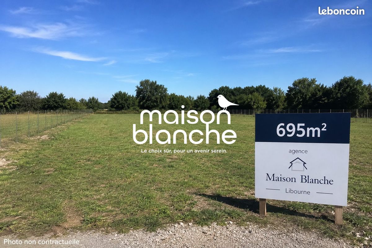 Terrain 695 m² · à Coutras · 695 m² · 56 000 €