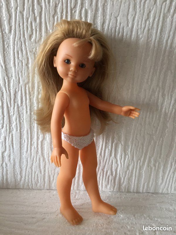 Vintage Poupée Corolle 1994 fille cheveux blond long 36 cm