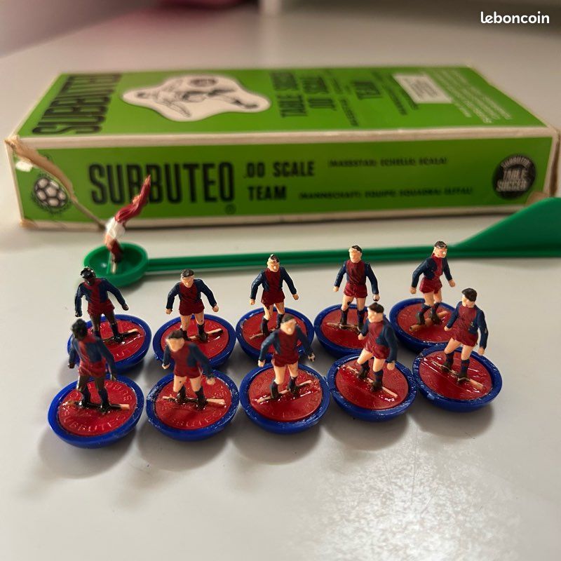 Survêtement Subbuteo Bleu Foncé équipe C103 Complet - Poids Lourd Vintage En Boîte